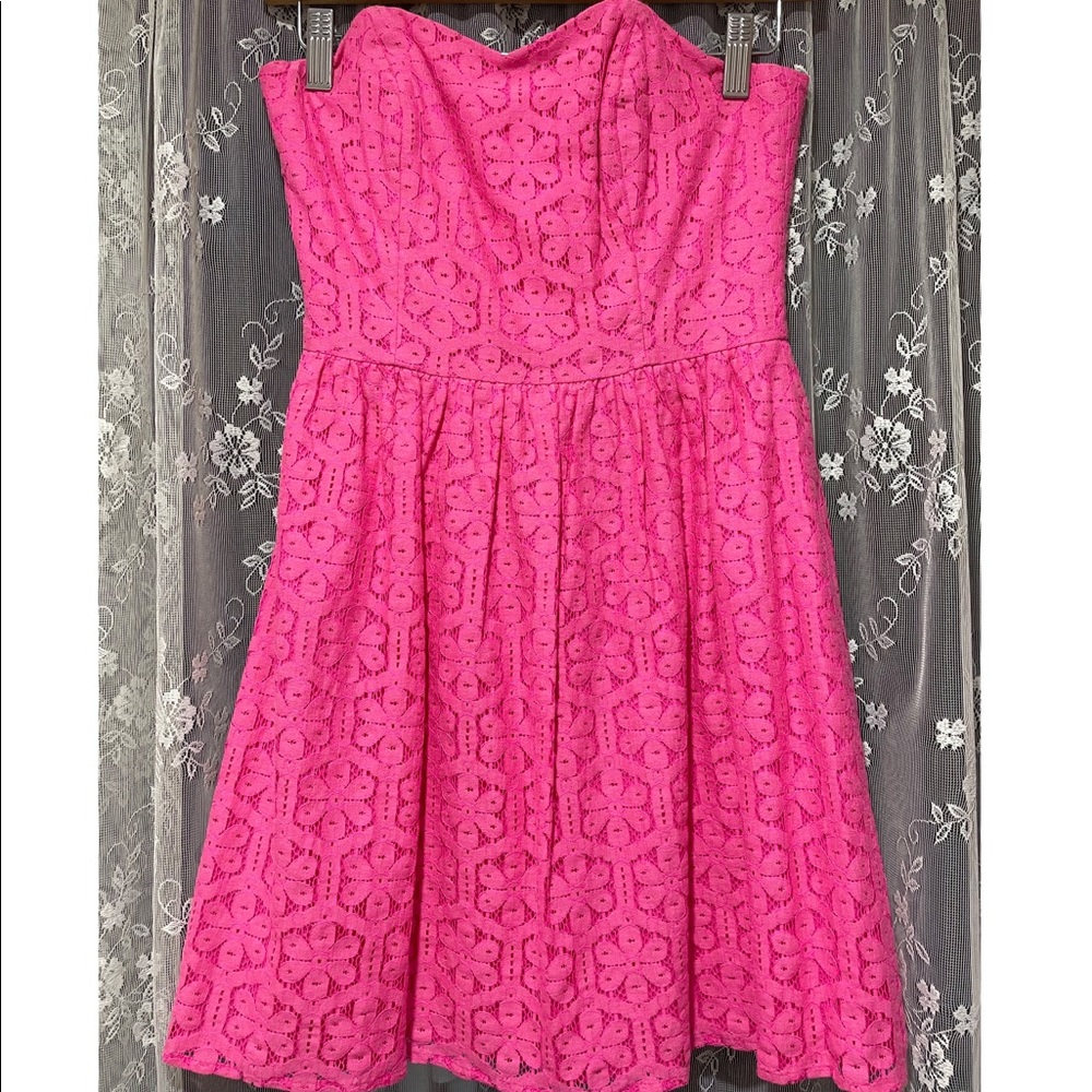 Lilly Pulitzer Daisy Lane Strapless 00